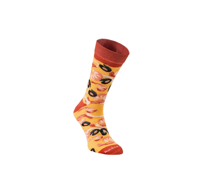 Rainbow Socks Pizza 4 páry model 21606732 - ZOOKSY/RAINBOW SOCKS