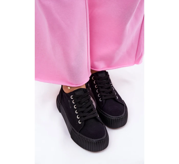 Dámské Textilní Tenisky Big Star model 21692039 Černé - Big Star Shoes