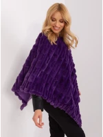 Poncho AT  ciemny fioletowy model 19367643 - FPrice