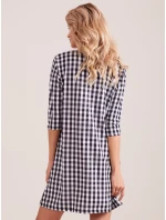 Šaty EN SK 4335.08 čierna a biela Šaty EN SK 4335.08 čierna a biela