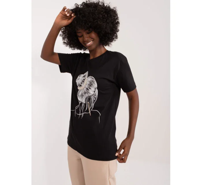 Tričko PM TS 7503.84 čierne Tričko PM TS 7503.84 čierne