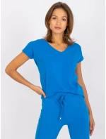 Tričko RV TS model 14820016 tmavě modrá - FPrice Tričko RV TS model 14820016 tmavě modrá - FPrice