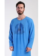 Pánská noční košile s dlouhým rukávem model 21822084 - Vienetta