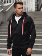 Pánská mikina s kapucí černá Dstreet model 21982570 - FashionStreet