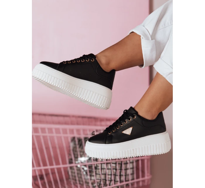 Dámske tenisky na platforme SNIKPIK black FashionStreet ZY0654