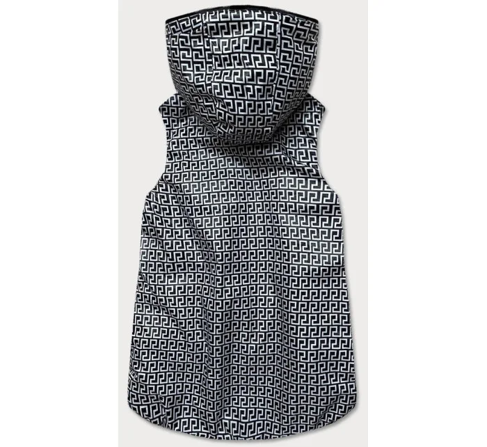 Černá oboustranná dámská vesta model 18485817 - S'WEST Černá oboustranná dámská vesta model 18485817 - S'WEST