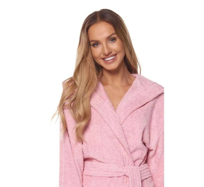 Dámský župan model 18833310 pink - L&L Dámský župan model 18833310 pink - L&L