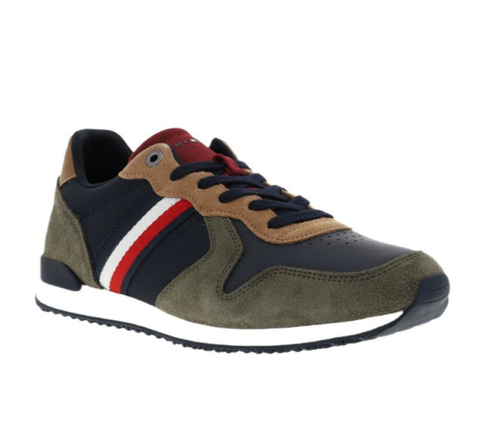 Topánky Tommy Hilfiger Iconic Runner Mix M FM0FM04282