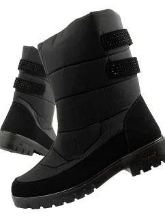 Progress zimní boty sněhové boty dámské zateplené módní dámské zipy