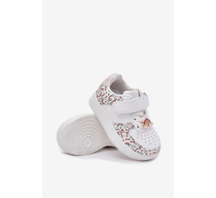 Dětské sneakersy sportovní obuv model 21700793 bílé Thalia - Boto