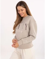 Bluza model 21235907 beżowy - FPrice Bluza model 21235907 beżowy - FPrice