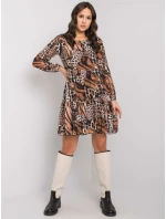 Šaty WN SK 2311 3.84 čierna a béžová