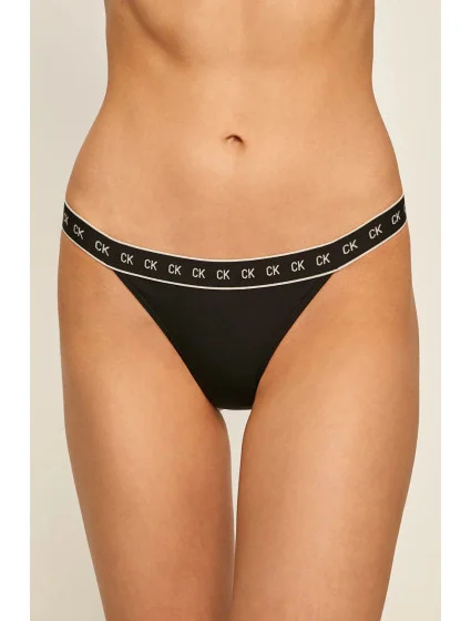 Spodný diel plaviek KW0KW00945-BEH čierna - Calvin Klein Spodný diel plaviek KW0KW00945-BEH čierna - Calvin Klein