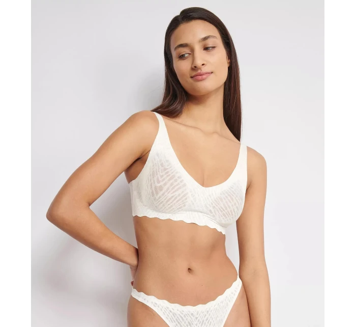 sloggi ZERO Feel Bliss Soft bra - WHITE - SLOGGI WHITE - SLOGGI