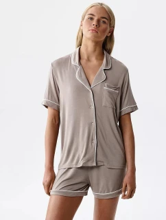 Atlantic NLP-496 w/r S-2XL pruhované pyžamo