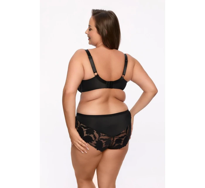 Polovyztužená dámská podprsenka semi soft BS 1134 Keto Grafitová model 20647062 Maxi - Gaia Polovyztužená dámská podprsenka semi soft BS 1134 Keto Grafitová model 20647062 Maxi - Gaia