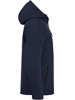 Padded Hooded Softshell Men Pánská zateplená softshellová bunda s kapucí model 22454943 dark navy - Clique Padded Hooded Softshell Men Pánská zateplená softshellová bunda s kapucí model 22454943 dark navy - Clique