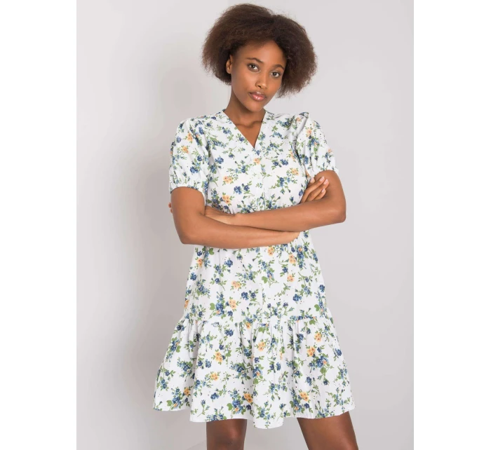 Šaty RO SK 2508.38P biela zelená