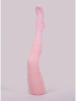 Yoclub Dievčenské nepriehľadné pančucháče z mikrovlákna 40 Deň so vzorom RAM-0122G-4640 Pink