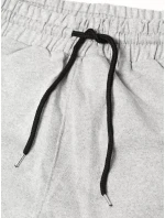 Pánské světle šedé teplákové kalhoty Dstreet model 21963035 - FashionStreet