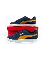 Puma pánske športové tenisky Smash 3.0 leather classic trendy navy blue