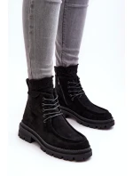 Damskie Botki Trapery Na Suwak Czarne Apolosi Damskie Botki Trapery Na Suwak Czarne Apolosi