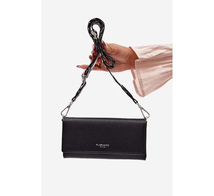 Dámská kabelka a peněženka 2v1 Černá Suzette