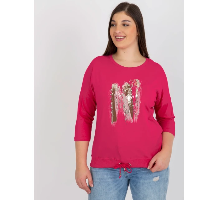 Blúzka RV BZ 8182.03X fuchsiová Blúzka RV BZ 8182.03X fuchsiová