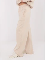 Spodnie SM SP model 21782414 jasny beżowy - FPrice Spodnie SM SP model 21782414 jasny beżowy - FPrice