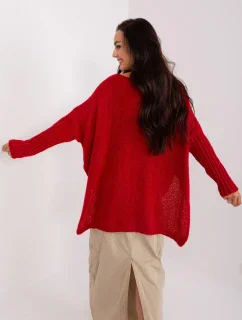 Jumper TW SW BI 559.45 tmavo červená