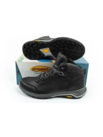 Grisport pánska treková obuv Nero avon SPO-TEX kožená čierna