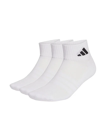 Adidas Cushioned Sportswear členkové ponožky 3P biele JZ0523 Adidas Cushioned Sportswear členkové ponožky 3P biele JZ0523