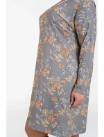 Talianska móda Kasos long farba:print/grey