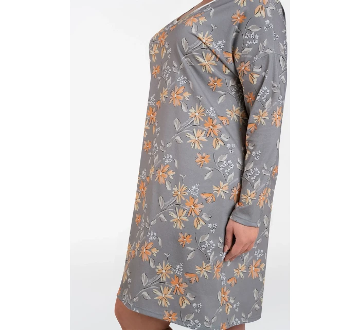 Talianska móda Kasos long farba:print/grey