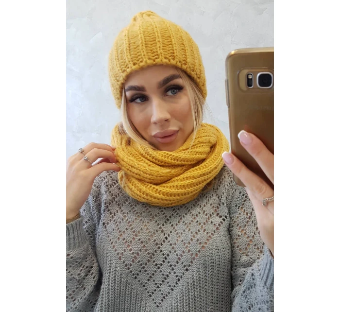 Dámska súprava s hrubým pruhom P100 žltá Dámska súprava s hrubým pruhom P100 žltá