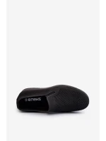 Męskie Trampki Tenisówki Czarne Nomiji