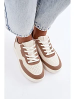 Dámské tenisky na platformě Big Star model 22391295 Béžové - Big Star Shoes