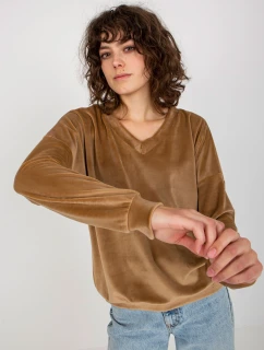 Mikina RV BL 8441.07P ťava