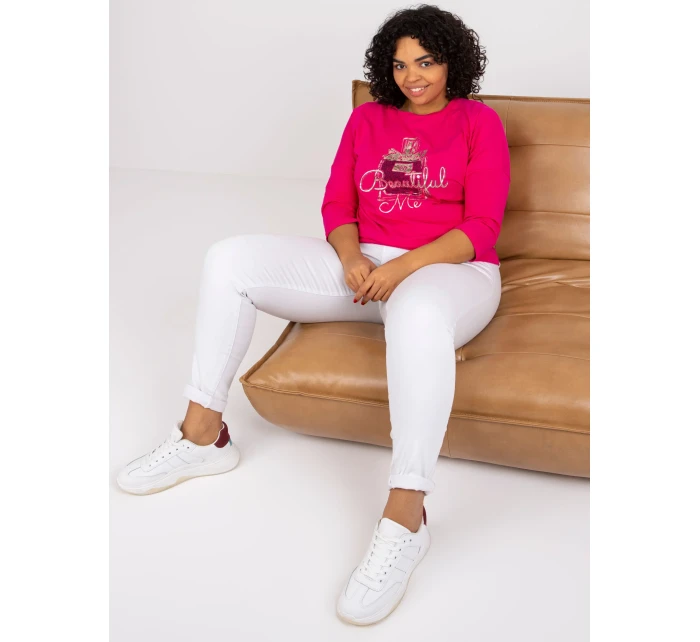 Halenka RV BZ model 17116590 fuchsiová - FPrice Halenka RV BZ model 17116590 fuchsiová - FPrice