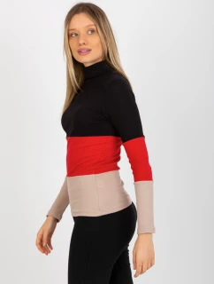 Blúzka RV BZ 8465 1.86P čierno-červená