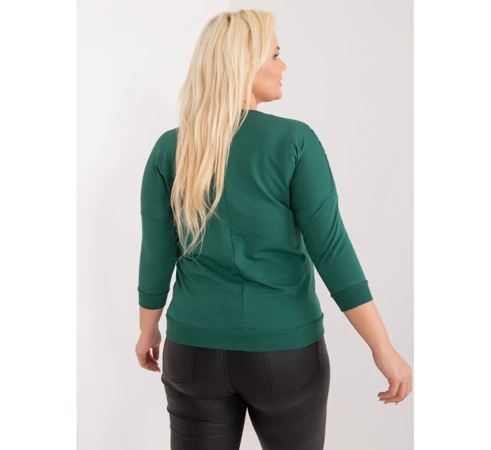 Blúzka RV BZ 9182.14 tmavozelená
