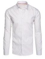 Pánska biela košeľa Dstreet DX2488
