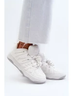 Dámske tenisky z ekokože biele Berilla Dámske tenisky z ekokože biele Berilla