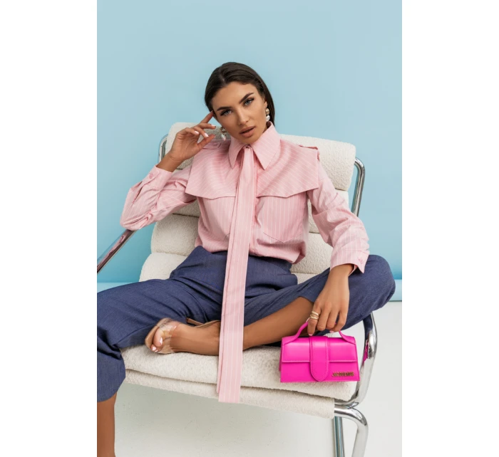 Košeľa s dlhým rukávom model 223520 LaBalancia