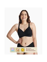 bezešvá kojící podprsenka Floral černá, velikost S model 22309819 bezešvá kojící podprsenka Floral černá, velikost S model 22309819