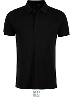 Men Pánské piqué polo deep black model 22500560 - NEOBLU