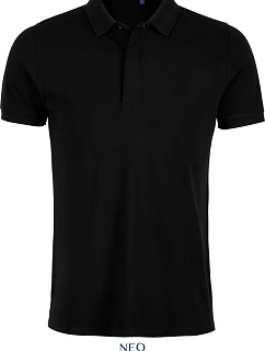 Men Pánské piqué polo deep black model 22500560 - NEOBLU