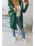 Zelená bez rukávů Zelená bez rukávů