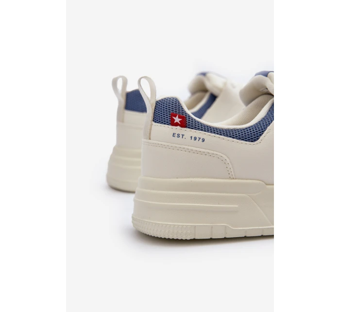 Sneakersy Męskie Memory Foam System Big Star NN174150 Jasnobeżowe Sneakersy Męskie Memory Foam System Big Star NN174150 Jasnobeżowe