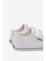 Dětské tenisky na suchý zip Big Star TT374169 Bílé Dětské tenisky na suchý zip Big Star TT374169 Bílé